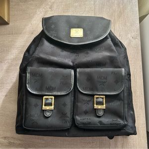 MCM || Monogram Backpack